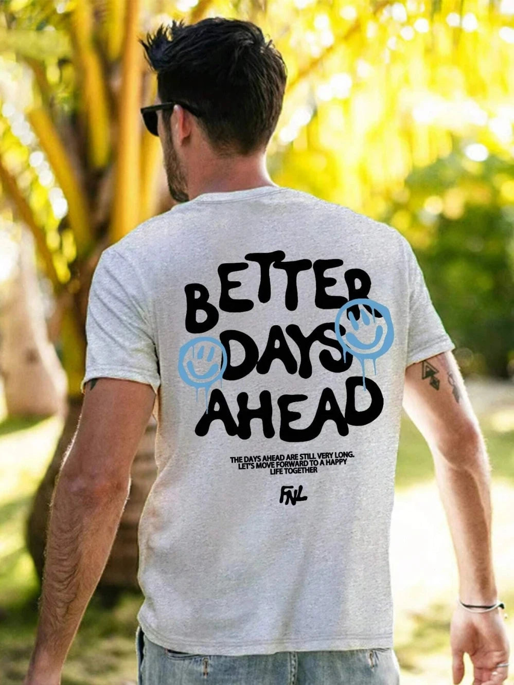 Men's Cotton Loose Fit T-Shirt Oversized Breathable Shirt Soft Quality Beach Vacation Summer Outdoor Clothing Casual Top